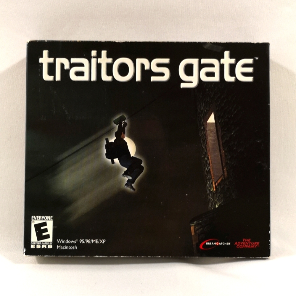 Traitors Gate PC Video Game, Complete 4 Disc Set with Manual, Unused Condition